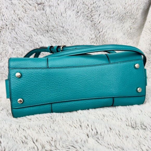 COACH Grain Leather Mercer 24 Satchel Handbag - Picture 6 of 11